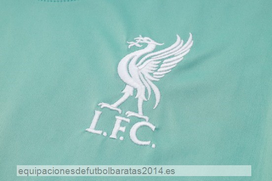 Nuevo Entrenamiento Liverpool 24/25 Verde Blanco Baratas